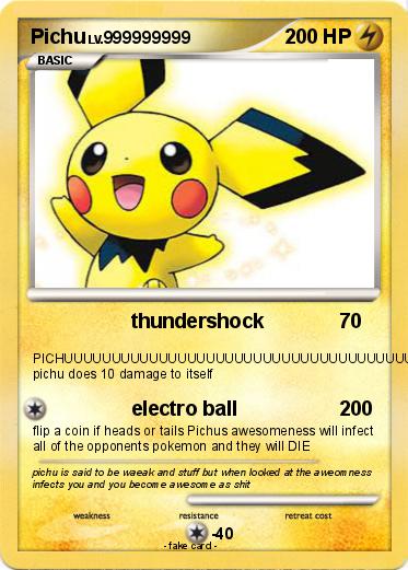 Pokemon Pichu