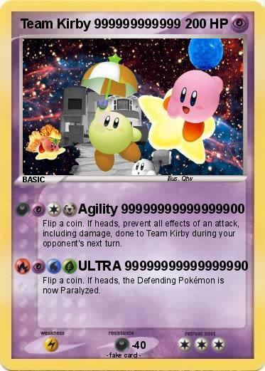 Pokemon Team Kirby 999999999999
