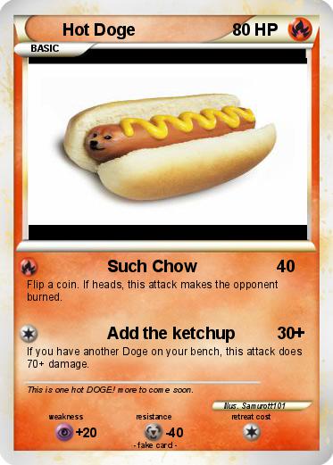 Pokemon Hot Doge