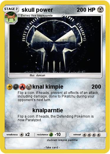 Pokemon skull power