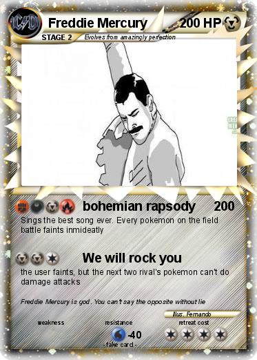 Pokemon Freddie Mercury
