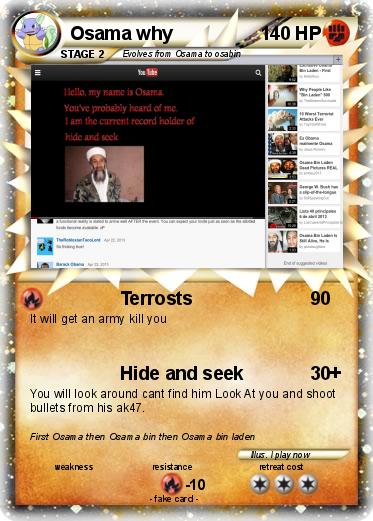 Pokemon Osama why