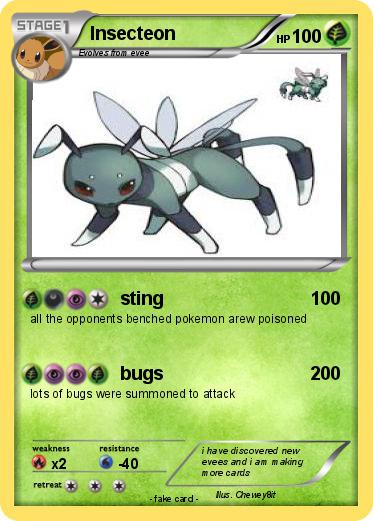 Pokemon Insecteon
