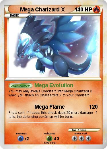 Pokemon Mega Charizard X