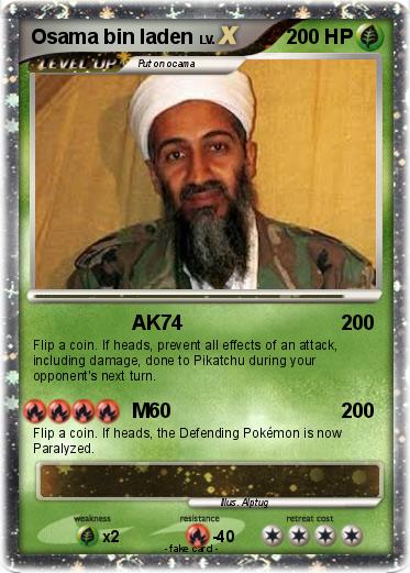 Pokemon Osama bin laden