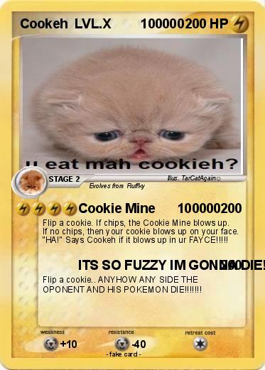 Pokemon Cookeh  LVL.X        100000