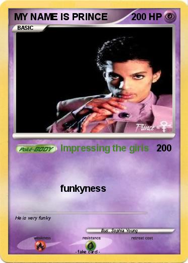 Pokemon MY NAME IS PRINCE