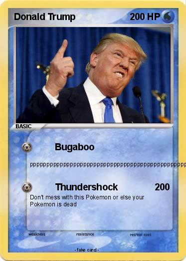 Pokemon Donald Trump