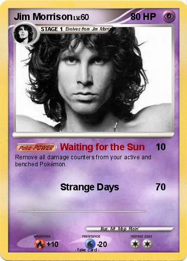 Pokemon Jim Morrison