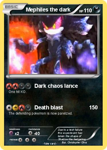 Pokemon Mephiles the dark