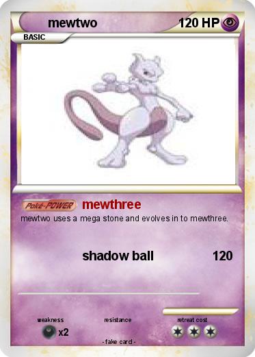 Pokemon mewtwo