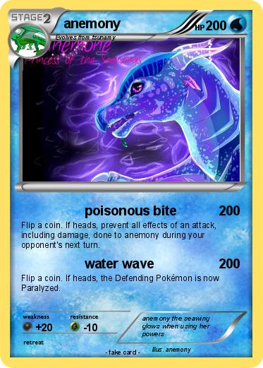 Pokemon anemony