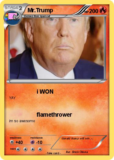 Pokemon Mr.Trump