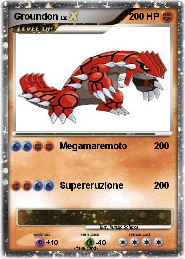 Pokemon Groundon