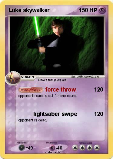 Pokemon Luke skywalker