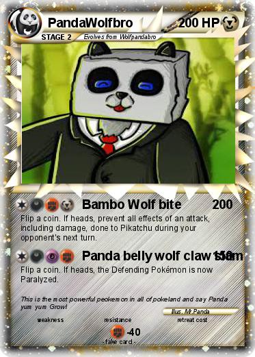 Pokemon PandaWolfbro