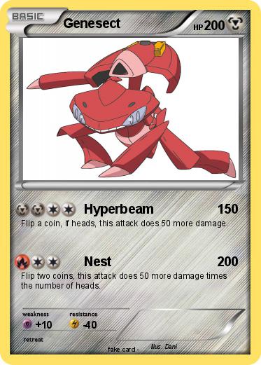 Pokemon Genesect