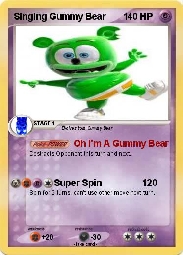 Pokemon Singing Gummy Bear       1
