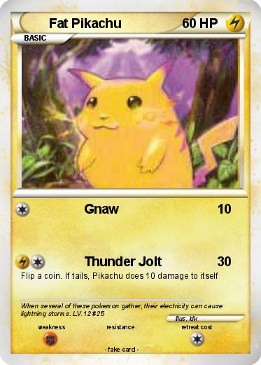 Pokemon Fat Pikachu