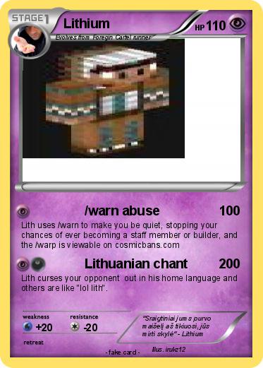 Pokemon Lithium