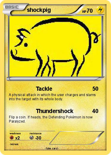 Pokemon shockpig