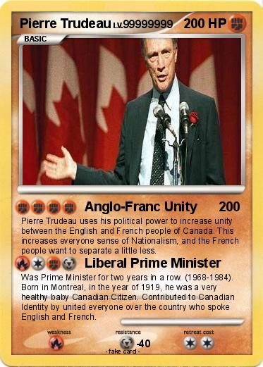 Pokemon Pierre Trudeau