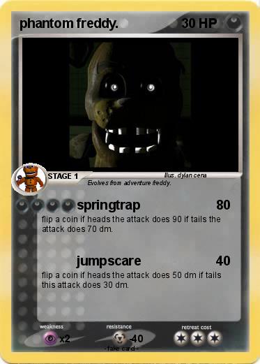 Pokemon phantom freddy.