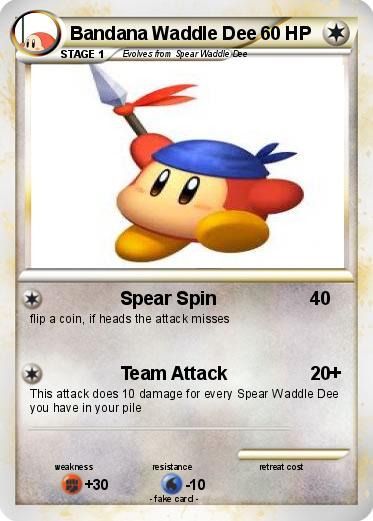 Pokemon Bandana Waddle Dee