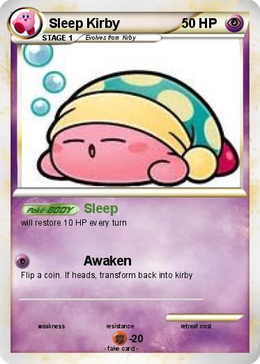 Pokemon Sleep Kirby