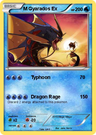 Pokemon M Gyarados Ex
