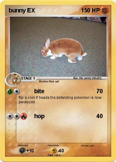 Pokemon bunny EX