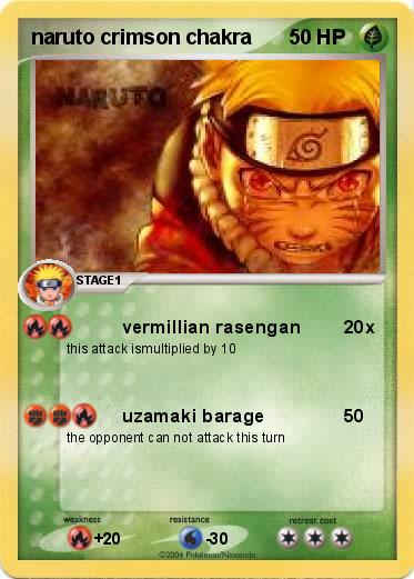 Pokemon naruto crimson chakra
