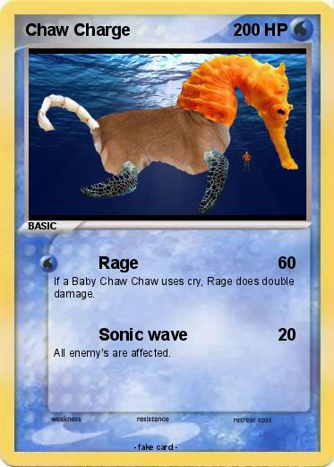 Pokemon Chaw Charge