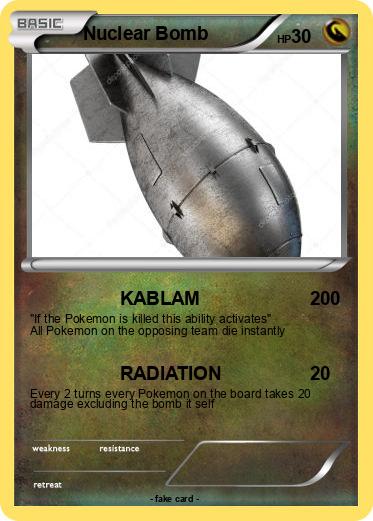 Pokemon Nuclear Bomb