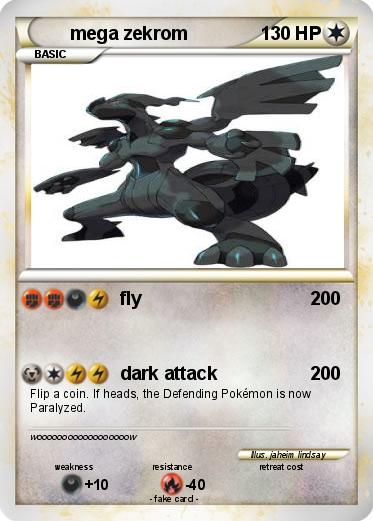Pokemon mega zekrom