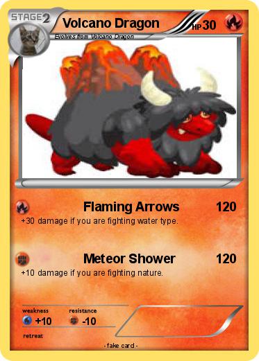 Pokemon Volcano Dragon