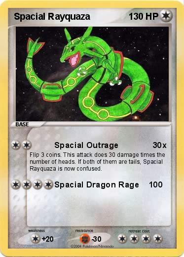 Pokemon Spacial Rayquaza