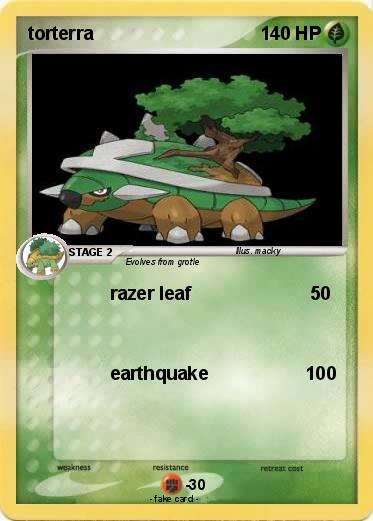 Pokemon torterra