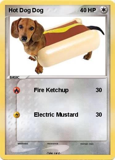 Pokemon Hot Dog Dog