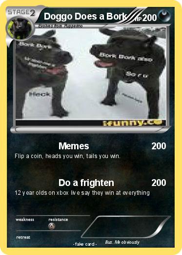 Pokemon Doggo Does a Bork