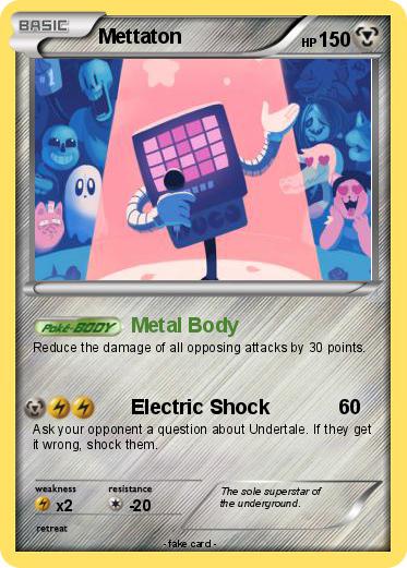 Pokemon Mettaton