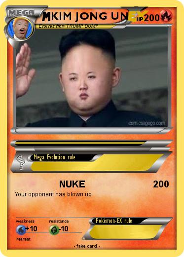 Pokemon KIM JONG UN