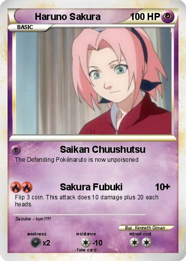 Pokemon Haruno Sakura