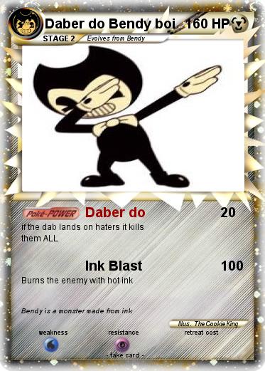 Pokemon Daber do Bendy boi