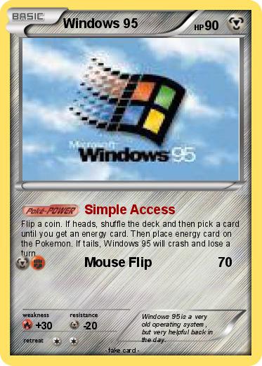 Pokemon Windows 95