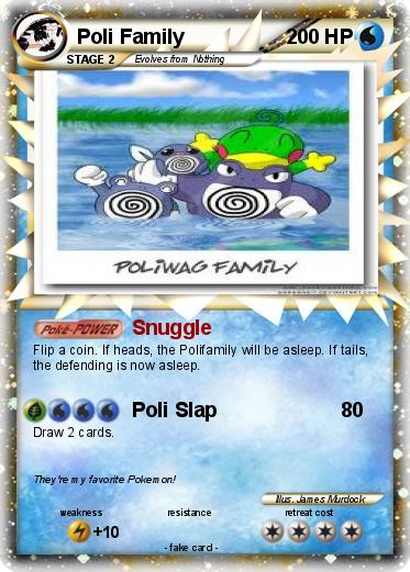 Pokemon Poli Family