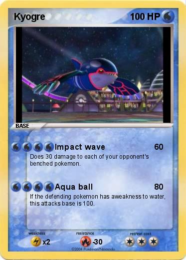 Pokemon Kyogre