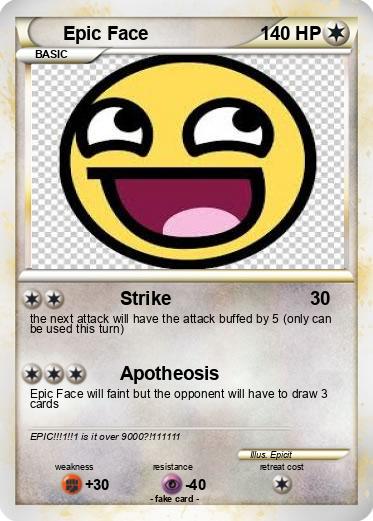 Pokemon Epic Face