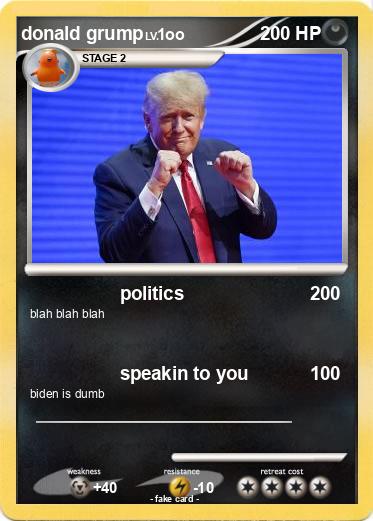 Pokemon donald grump
