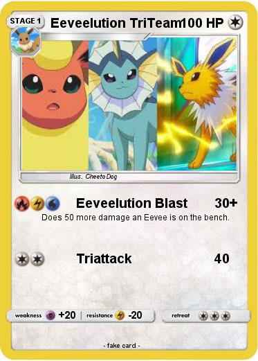 Pokemon Eeveelution TriTeam
